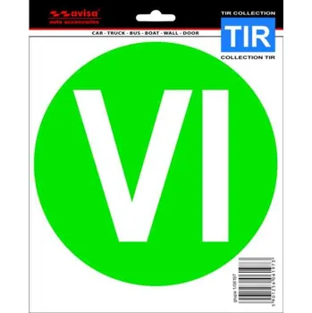 Samolepicí dekorace na vozidlo Nálepka emisní norma EURO 5 VI