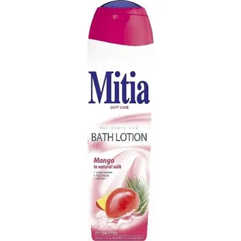 Koupelová pěna Mittia Mango in natural milk - krémová pěna do koupele 750 ml