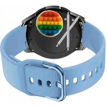 Pouzdro na mobilní telefon Pásek Řemínek pro Kieslect Ks Pro, Silikon Modrý Poutko, nastavitelný