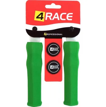 grip Gripy 4RACE tvrzené pěnové NBR 127mm zelená