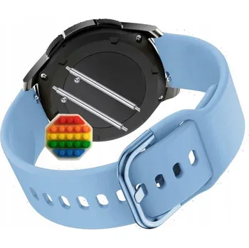 Pouzdro na mobilní telefon Řemínek / Pásek Řemínek pro Honor Watch GS 3, Silikonový Modrý Smyčka, Nastavitelný