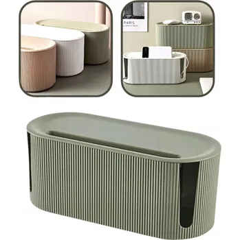 Zabezpečení domácnosti ORGANIZER krabička na kabely pro uložení kabelových nabíječek