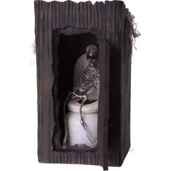 plyšák Strašidlo - kostra v kadibudce