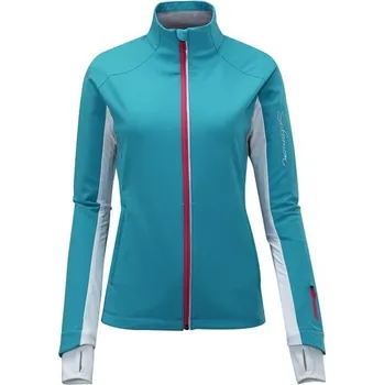 Běžecké lyžování Bunda Salomon Momentum II Softshell W modro/bílá 11/12 S