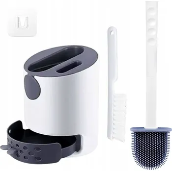 WC štětka WC ŠTĚTKA TOALETNÍ SILIKONOVÁ HUSTÁ FLEXIBILNÍ ANTIBAKTERIÁLNÍ