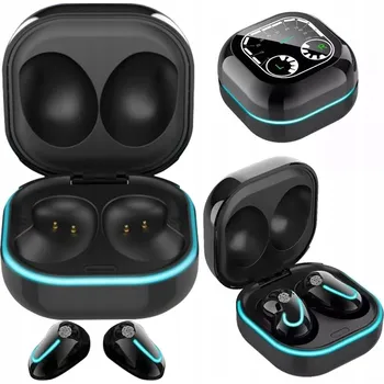 Sluchátka BEZDRÁTOVÁ SLUCHÁTKA DO UŠÍ BLUETOOTH BT LED TWS S POWERBANKOU BT 5.1