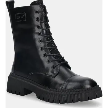 Dámské polobotky Kožené workery GOE SS2N4121.BLACK černá 99X, EUR 37