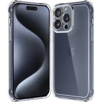 Pouzdro na mobilní telefon Zadní Kryt KrainaGSM pro Apple iPhone 15 Pro Max bezbarvý