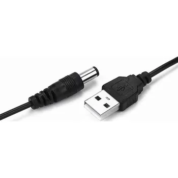 Napájecí kabel Napájecí kabel USB - DC 5,5x2,1mm, 80 cm