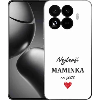 Pouzdro na mobilní telefon Gelový kryt mmCase na Xiaomi 15T Pro - nejlepší maminka 1 bílé pozadí