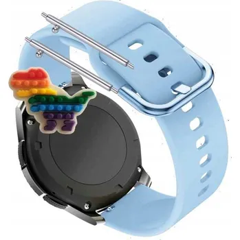 Pouzdro na mobilní telefon Pásek Řemínek pro Accutime PAW4316AZ, Silikon Modrý Poutko, nastavitelný