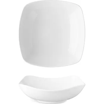 Talíř G.Benedikt 1882, Karlovy Vary Hluboký talíř hranatý 20 cm Carré