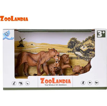 Zoolandia lvice s mláďaty v krabičce