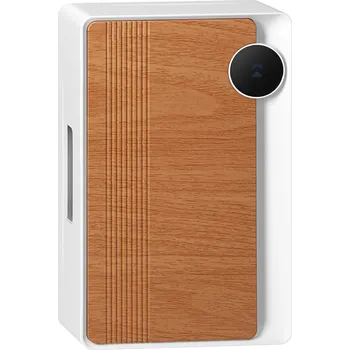 Domovní zvonek STRATIS AC elektromechanický, dvoutónový zvonek, 230V, bílý-dub