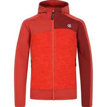 Dámská mikina DARE 2B Dětská fleecová mikina Thriving II 3 ROKY BÉŽOVÁ|ČERVENÁ