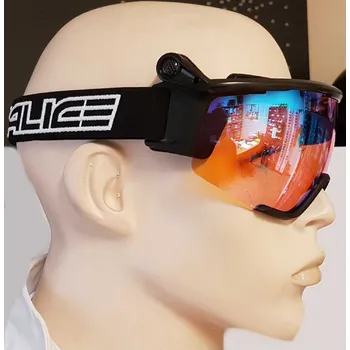 Běžky Lyžařské brýle SALICE běžecké 907RW black/RW radium