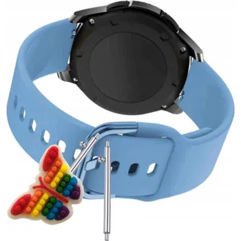 Pouzdro na mobilní telefon Pásek Řemínek pro Doogee CS1, Silikon Modrý Poutko, nastavitelný