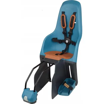 Obraz Zadní dětská sedačka na kolo MINIA 1P, montáž na rám, nosnost 22 kg, Neptune Blue