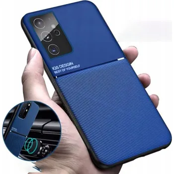 Pouzdro na mobilní telefon Zadní Kryt Audioimp pro Samsung Galaxy S21 Ultra modrý