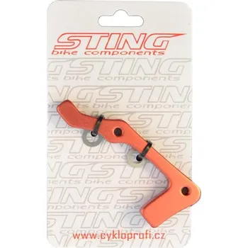 Cyklistika Brzdový adaptér Sting ST-03 červená
