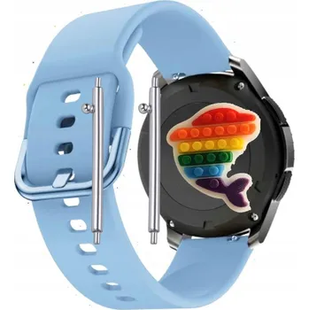 Pouzdro na mobilní telefon Řemínek Řemínek pro Rubicon RNCE94, Silikonový Modrý Smyčka, nastavitelný