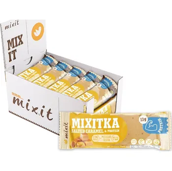 Tyčinka Mixit bez lepku slaný karemel 43g