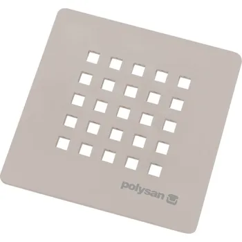 TRENECA čtvercová krytka sifonu, béžová mat 85999.81 56361