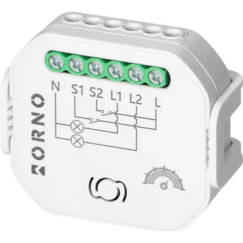 Relé Dvoukanálové relé s Wi-Fi+BLE stmívačem