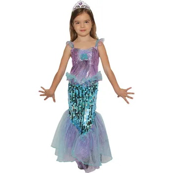Karnevalový kostým Albi Kostým dětský Mořská panna s korunkou 3-4 roky