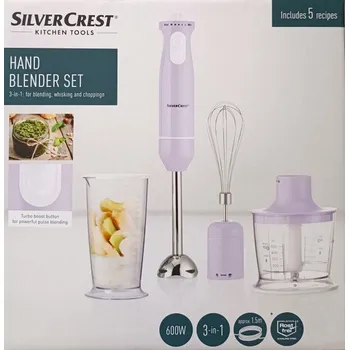 SILVERCREST KITCHEN TOOLS Tyčový mixér SSMS 600 F6, lila fialová
