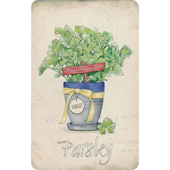 Plechová cedule Cedule Parsley - petržel zahrada