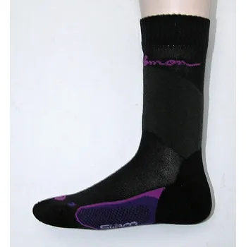 Běžecké lyžování Ponožky Salomon Siam black/purple M/5,5-7