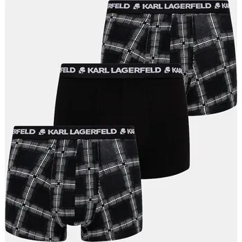 Boxerky Boxerky Karl Lagerfeld 3-pack černá barva, A4M47002 99X, vel. S