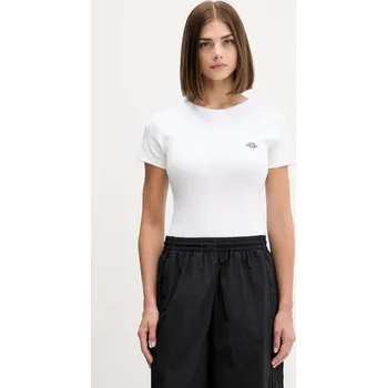 Dámské tričko Tričko Dickies dámské, bílá barva, DK0A87QB 00X, vel. XS