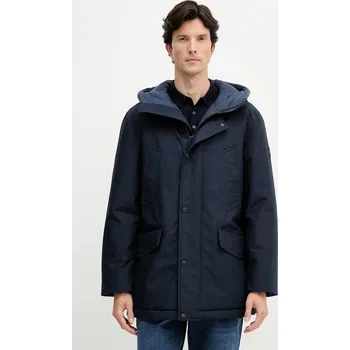 Bunda BOSS Orange Osiass1 tmavomodrá barva, zimní, 50547078 59X, vel. 52