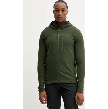 Pánská mikina Outdoorová mikina Haglöfs Rosson 607605 zelená 91X, vel. M