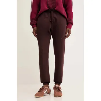 Tepláky adidas All Szn pánské, hnědá barva, JX5098 88X, vel. L