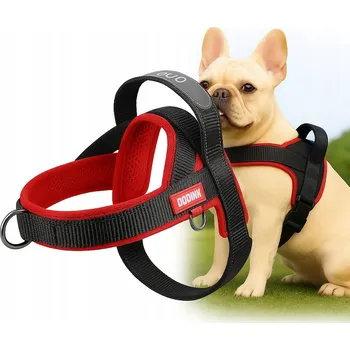 Postroj pro psa Postroj pro Psa s Úchytem, Reflexními Prvky, Komfortní a Snadná Kontrola při Každé Procházce, Velikost XL