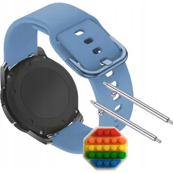 Pouzdro na mobilní telefon Pásek Řemínek pro Lige Chytré Hodinky BW1846A, Silikon, modrá smyčka, nastavitelný