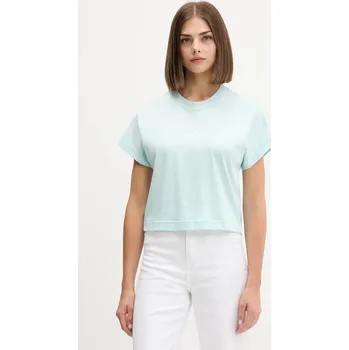 Pánská móda Bavlněné tričko adidas All Szn JV9840 tyrkysová 06X, vel. XS