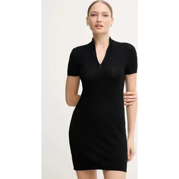 Dámské oblečení Šaty Calvin Klein Jeans LV044D309G černá 99X, vel. S