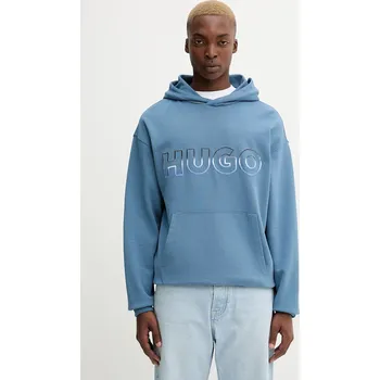 Dámská mikina Bavlněná mikina Hugo Blue Nogudi 50549151 modrá 55X, vel. XL