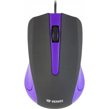 Myš YENKEE Drátová Myš USB, 3 tlačítka, pogumovaný povrch