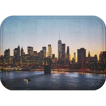 Koupelnová předložka KOUPELNOVÁ PŘEDLOŽKA | 40x60 MĚKKÁ RYCHLESCHNOUCÍ VODĚODOLNÁ PROTISKLUZOVÁ