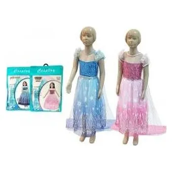 Karnevalový kostým Strój karnawałowy królewna rozm. 100-110cm MIX