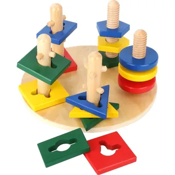 Dřevěná hračka Legler Motorické věže