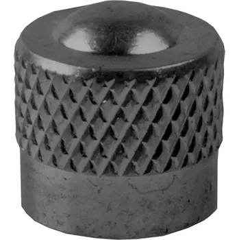 Duše na kolo Čepička ventilku Alu černá AV