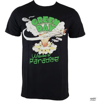 Pánské tričko Tričko metal pánské Green Day - Welcome To Paradise - ROCK OFF - GDTS11MB - XL