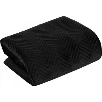 Přehoz na lůžko Eurofirany Sofia 408363 přehoz černý 70 x 160 cm