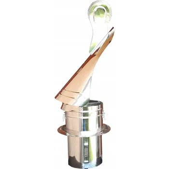 Komín Kominová hlavice Andrex otočná keramická průměr 200 mm, výška 700 mm